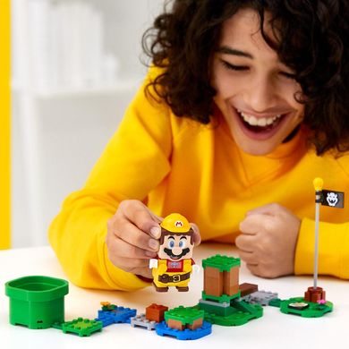 Конструктор LEGO Super Mario Бонусний костюм будівельника 71373