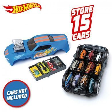 Гоночный автомобиль-гараж 2 в 1 Hot Wheels HWCC15