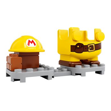 Конструктор LEGO Super Mario Бонусний костюм будівельника 71373