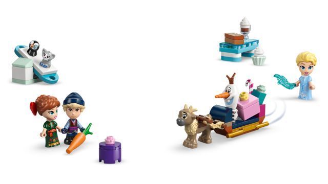 LEGO Адвент календар Disney Princess 2025 43273
