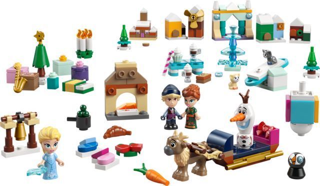 LEGO Адвент календар Disney Princess 2025 43273