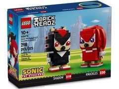 LEGO&reg; BrickHeadz Їжак Сонік: Наклз і Шедоу 40672