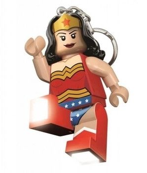 Брелок-ліхтарик Лего Супергерої "Диво-жінка"