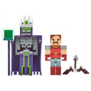 Набір із 2 фігурок персонажів серії "Dungeons" Minecraft в ас.