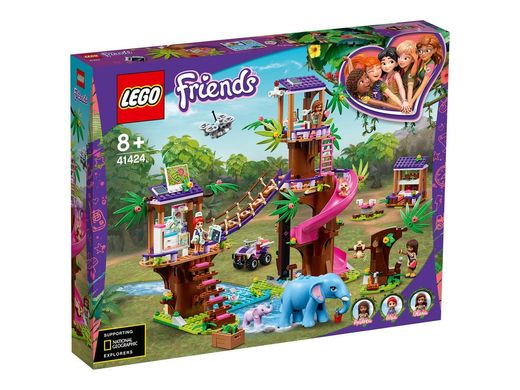 Конструктор LEGO Friends Спасательная база в джунглях 41424