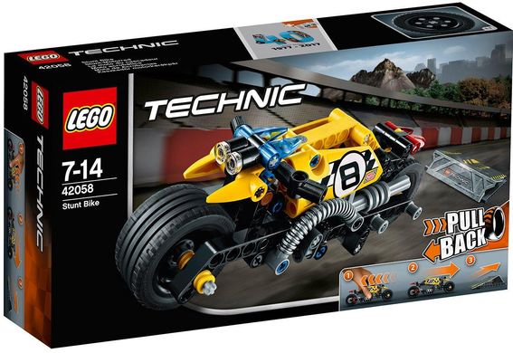 Lego Technic Мотоцикл для трюків 42058
