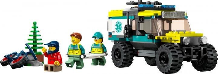Конструктор LEGO City Скорая Помощь 4х4 40582