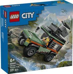 Конструктор LEGO City Позашляхова гірська вантажівка 4x4 60447