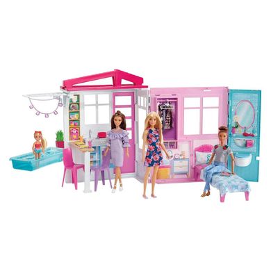 Ігровий набір Barbie Будиночок із лялькою FXG55