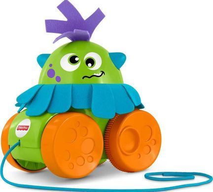 Fisher Price Каталка на мотузочці Монстрик FHG01