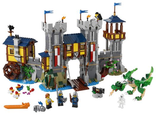 Конструктор LEGO ЛЕГО Творче будування Середньовічний замок 31120