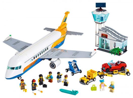 Конструктор LEGO Пасажирський літак 669 деталей 60262