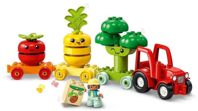 LEGO DUPLO My First Трактор для выращивания фруктов и овощей 10982
