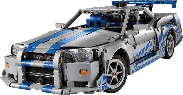 LEGO&reg; Technic Двойной форсаж Автомобиль Nissan Skyline GT-R (R34) Набор с моделью автомобиля 42210