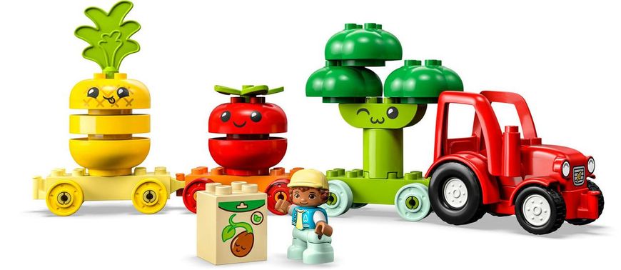 LEGO DUPLO My First Трактор для выращивания фруктов и овощей 10982