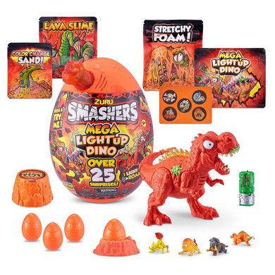 Іграшка у наборі SMASHERS Light-Up Dino Mega з аксесуарами серія 4, 7474A
