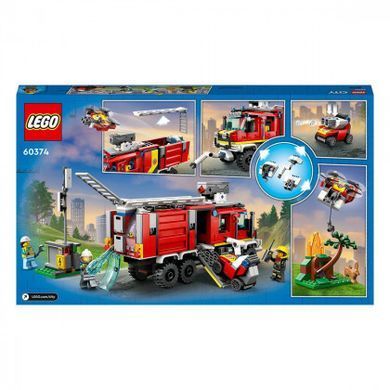 Конструктор LEGO&reg; LEGO City Пожежна машина 502 деталей (60374)