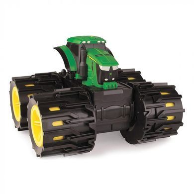 Іграшка Трактор Monster Treads з великими колесами John Deere Tomy (46645)