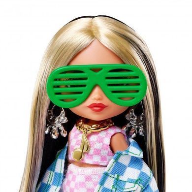 Кукла Barbie Extra Minis Checkered Outfit Oversize HGP64