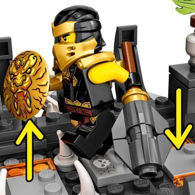 Конструктор LEGO Ninjago Підземелля Заклинателя черепів 71722
