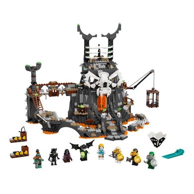 Конструктор LEGO Ninjago Підземелля Заклинателя черепів 71722