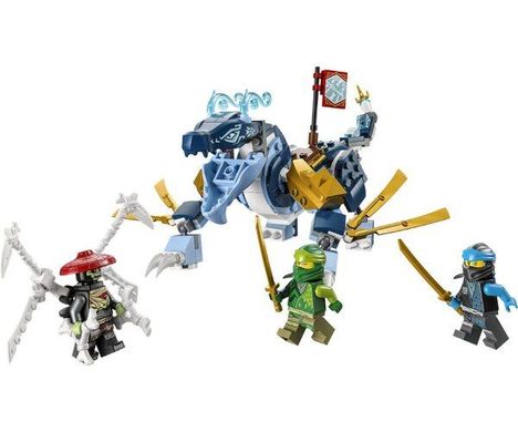 Конструктор LEGO NINJAGO Водний дракон ЕВО Нії 71800