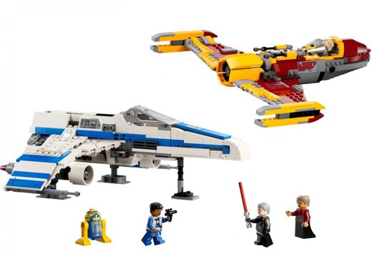 Конструктор LEGO Star Wars E-Wing проти Starfighter 75364