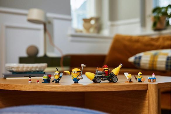 LEGO&reg; Нікчемний я 4 Посіпаки й банановий автомобіль 75580