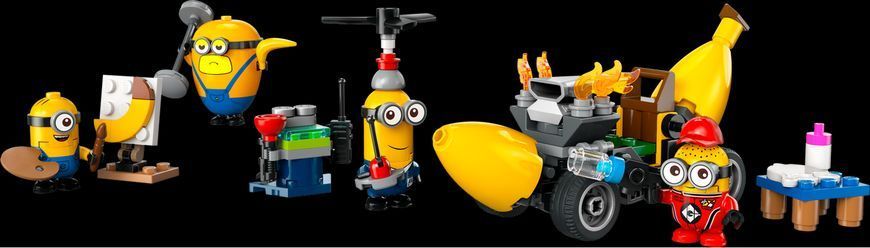 LEGO&reg; Нікчемний я 4 Посіпаки й банановий автомобіль 75580