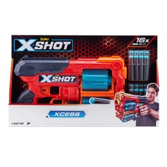X-Shot Red Швидкострільний бластер EXCEL Xcess TK-12 16 патронів, 36436R