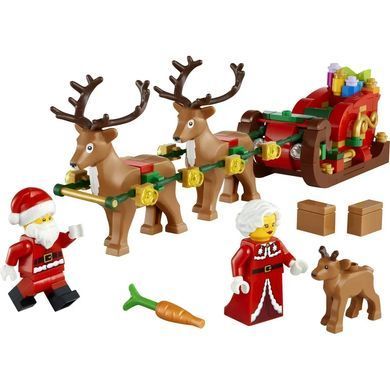 LEGO&reg; Icons Праздничные приключения Санты на санках 40866