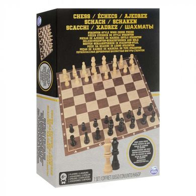 Настільна гра «Шахи» (дерев’яні фігури) Spin Master