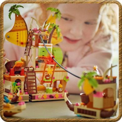 LEGO&reg; ǀ Disney Ваяна 2 Баржа Какамора, Набір конструктора 43258