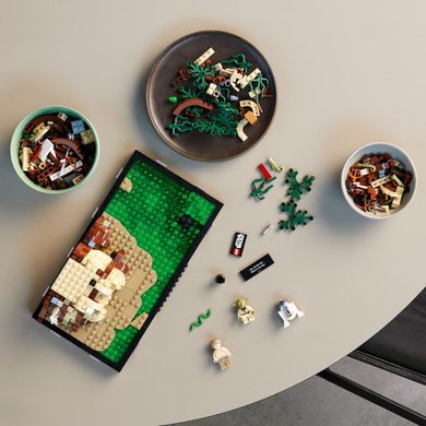 LEGO Star Wars Діорама тренування Джеда на Дагобі 75330