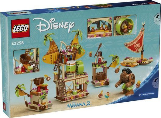 LEGO&reg; ǀ Disney Ваяна 2 Баржа Какамора, Набір конструктора 43258