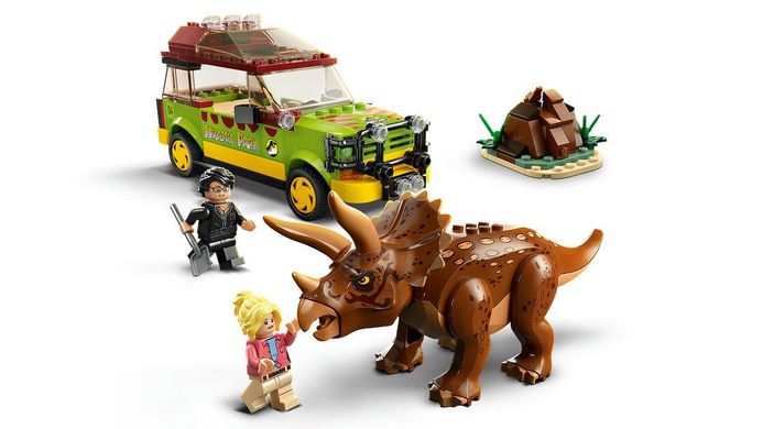 LEGO Jurassic World Дослідження трицератопсів 76959