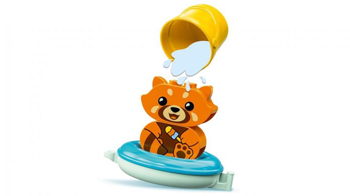 LEGO 10964 DUPLO My First Приключения в ванной: Красная панда на плоту