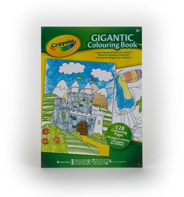 Гігантська книжка-розмальовка CRAYOLA (128 сторінок)