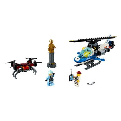 Конструктор LEGO City Повітряна поліція Переслідування з дроном (60207