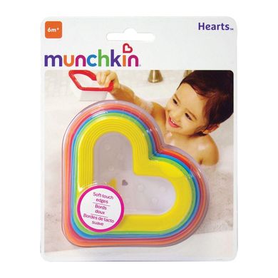 Іграшковий набір для ванни «Сердечка» Munchkin 012312