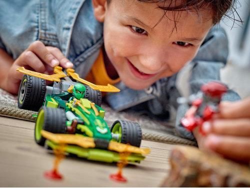 Конструктор LEGO Ninjago Автомобіль для перегонів Лойда з інерційним двигуном 71828