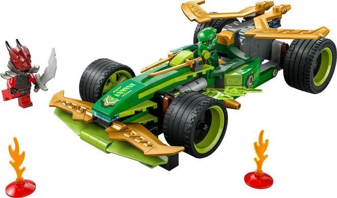 Конструктор LEGO Ninjago Автомобіль для перегонів Лойда з інерційним двигуном 71828