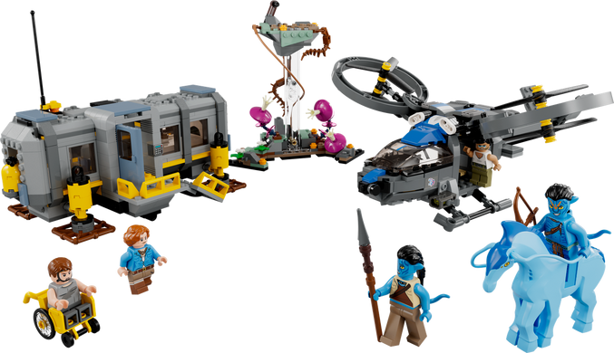 LEGO® Аватар Гори Алілуя: 26-а ділянка та вантажний конвертоплан «Самсон» 75573