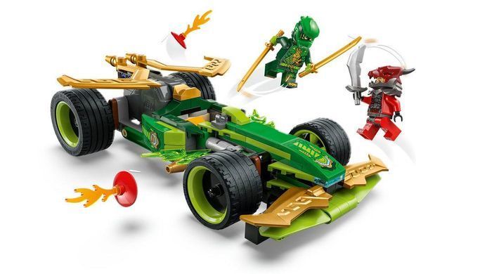 Конструктор LEGO Ninjago Автомобіль для перегонів Лойда з інерційним двигуном 71828