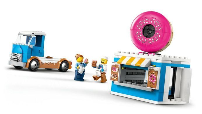 Конструктор LEGO City Вантажівка з пончиками 60452