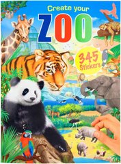 Книжка з наліпками Створи свій Зоопарк 11416-B