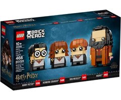 Конструктор LEGO Brick Headz Гарри, Гермиона, Рон и Хагрид 40495