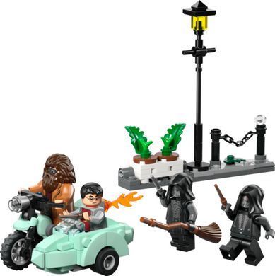 LEGO Harry Potter Геґрід і Гаррі: Втеча з Тисової вулиці 76459