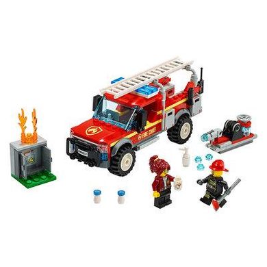 Конструктор LEGO City Вантажівка начальника пожежної частини 60231