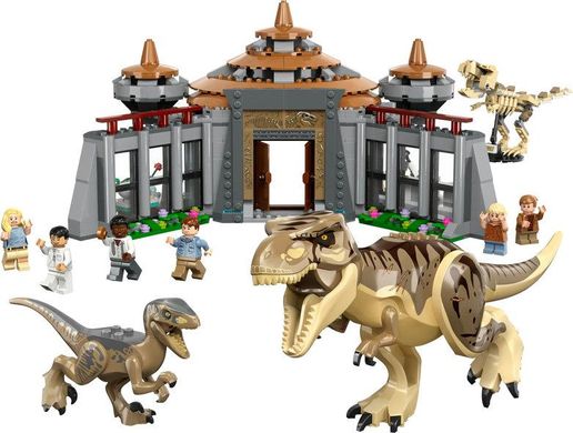 LEGO Jurassic World Центр відвідувачів: Атака тиранозавра й раптора 76961
